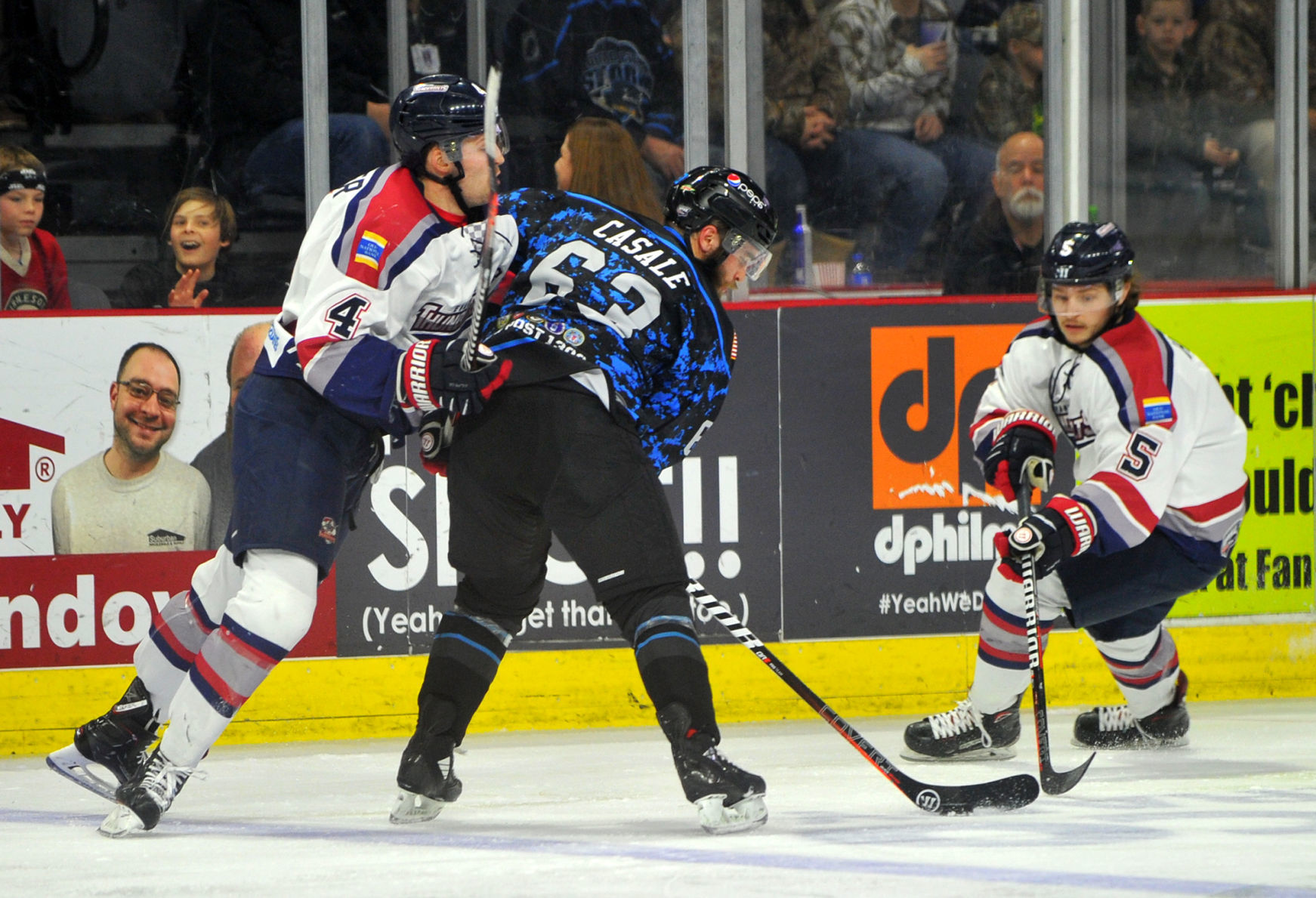 Quad City Storm vs Evansville hockey